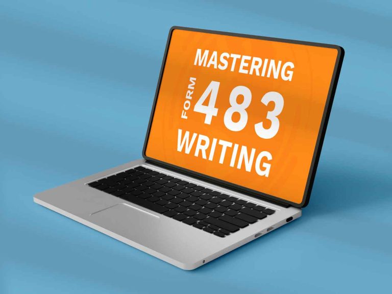 Mastering FORM 483 Writing